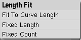 Length Fit menu