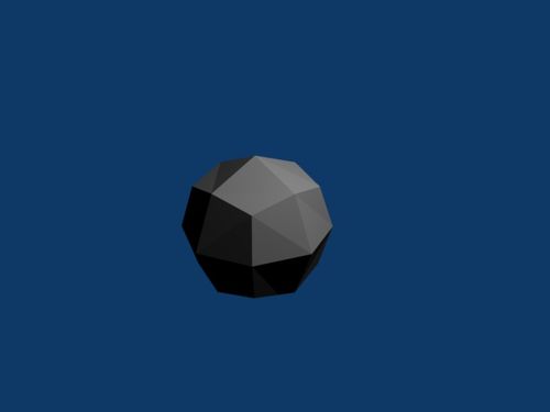 Finished low-res sphere!