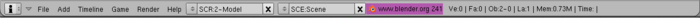Info window header
