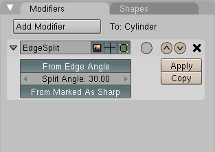 EdgeSplit modifier
