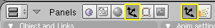 Object pane selection