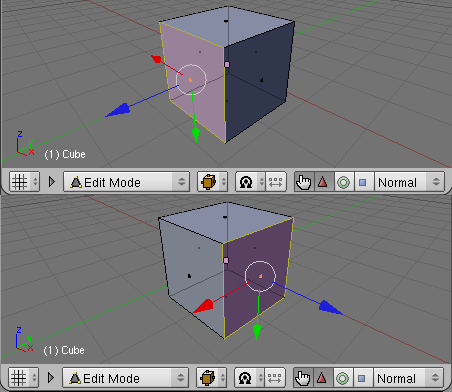 Cube example