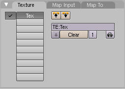 Texture panel.