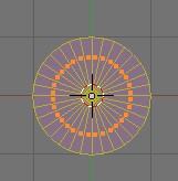 Filled circle with 32 vertices.