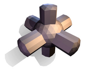 Simple un-smoothed test object