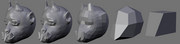Multires Monster head sculpt by Tom Musgrove