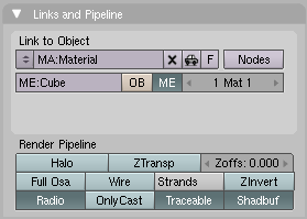 Links and Pipeline tab
