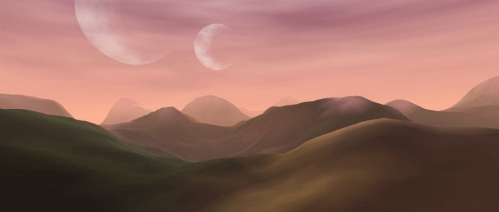 Final rendered landscape