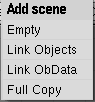 Add scene popup menu