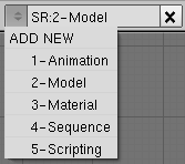 Layout dropdown