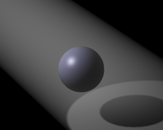 Halo rendering {Raytraced shadows}.